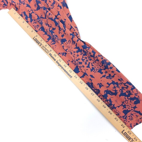 LULULEMON Final Lap Crop 23" Tights Efflorescent Dark Canyon Navy Floral Yoga 6 - Picture 4 of 11